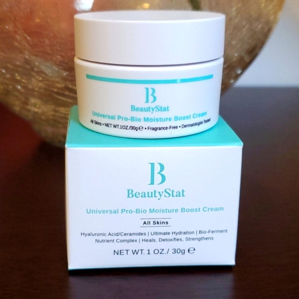 BeautyStat Universal Pro-Bio Moisture Boost Cream NEW Full Size 1oz. Beauty Stat